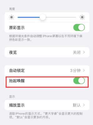 睢阳苹果授权维修站分享iPhone轻点无法唤醒怎么办