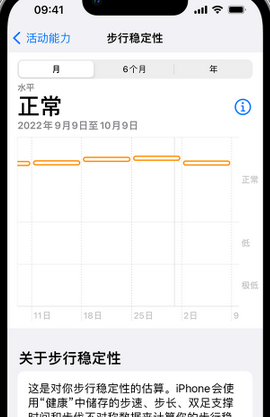 睢阳iPhone手机维修如何在iPhone开启'步行稳定性通知'