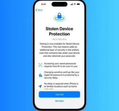 睢阳苹果授权维修店分享被盗设备保护功能开启方法