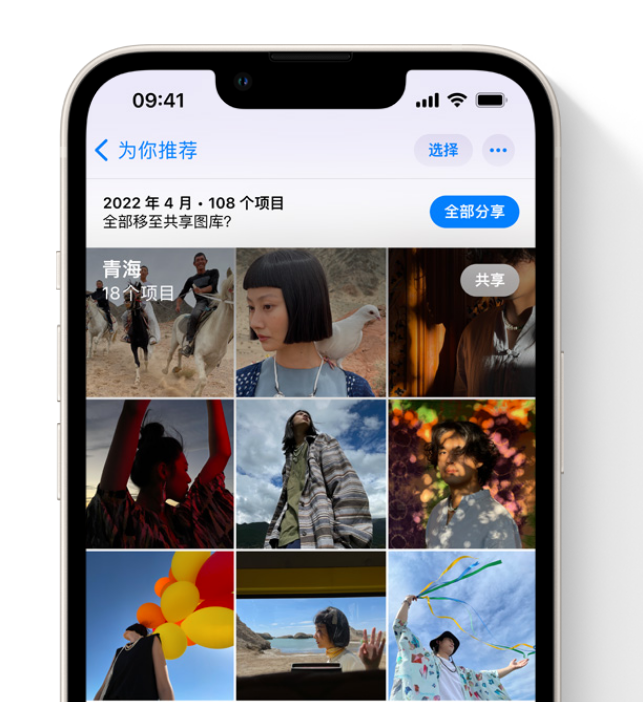 睢阳苹果维修网点分享在 iPhone 上使用共享图库 