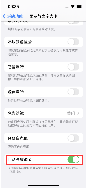 睢阳苹果15维修店分享iPhone 15 Pro系列屏幕亮度 